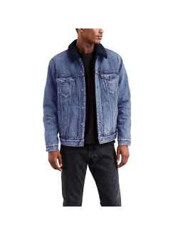 Sherpa-Lined Trucker Jacket