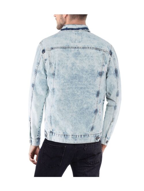 Men's Slim Washed Denim Jacket