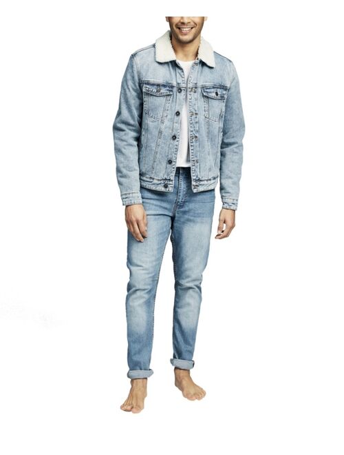 Borg Denim Jacket