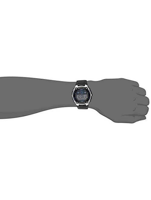 Casio Sports Quartz Watch with Resin Strap, Black, 16 (Model: AE-2000W-1AVCF)