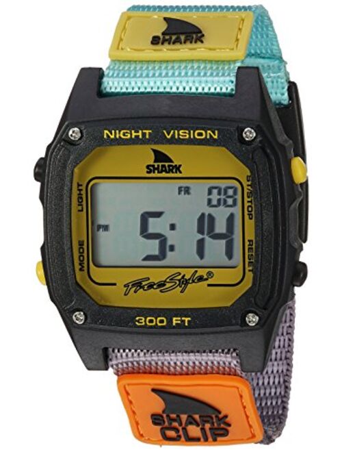 Freestyle Unisex 10026749 Shark Clip Digital Display Japanese Quartz Multicolor Watch