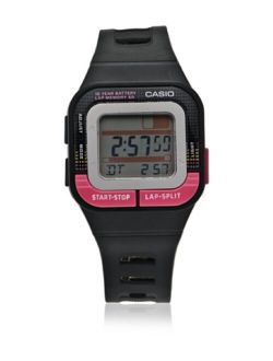 Women's SDB100-1B Black Rubber Quartz Watch with Grey Dial