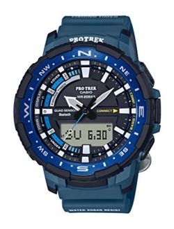 Men's Pro Trek Quartz Sport Watch with Resin Strap