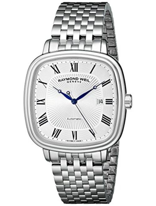 Raymond Weil Men's 2867-ST-00659 Maestro Analog Display Swiss Automatic Silver Watch