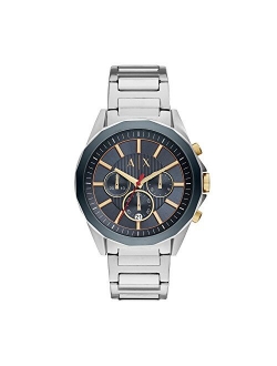 Men's Stainless Steel Chronograph Dress Watch AX2601