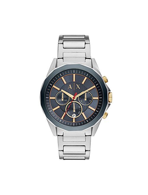 Armani Exchange Men's Stainless Steel Chronograph Dress Watch AX2601