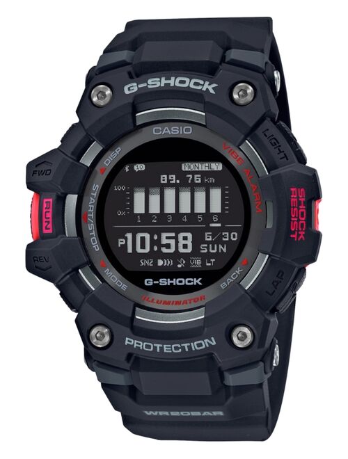 Casio Men's Connected Digital Power Trainer Black Resin Strap Watch 49.3mm