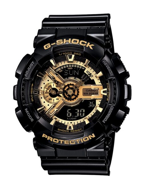 Casio Men's Analog Digital Black Resin Strap Watch