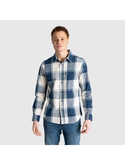 Men's United By Blue Organic Chambray Long Sleeve Button-Down Shirt