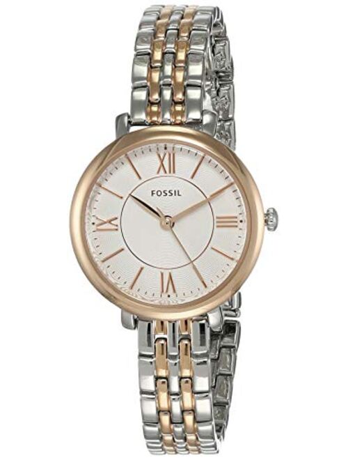 Fossil Women's Jacqueline Mini Stainless Steel Dress Quartz Watch