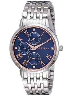 Titan Ladies Neo-Ii Analog Blue Dial Women's Watch-NK2569SM01