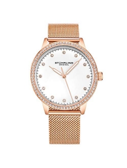 Original Women's Ascot Casatorra Elite Stainless Steel Watch with Diamond