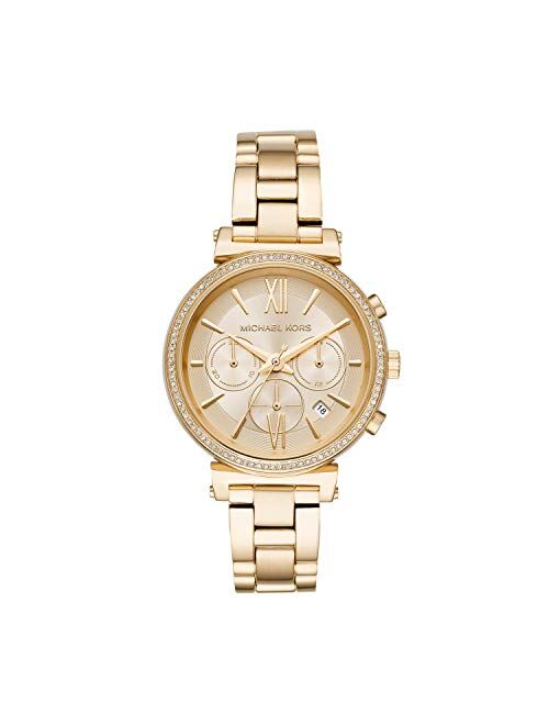 Michael Kors Sofie Stainless Steel Chronograph Watch