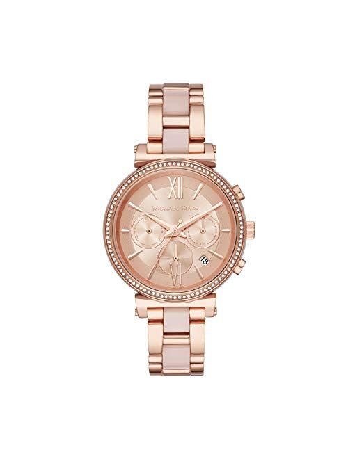 Michael Kors Sofie Stainless Steel Chronograph Watch