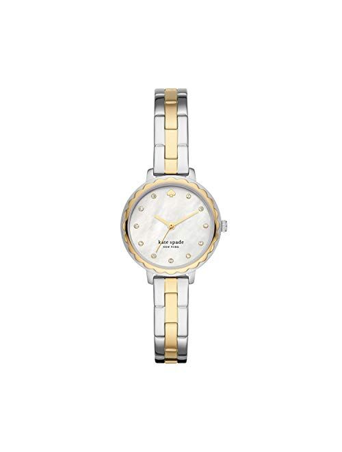 Kate Spade New York Women's Morningside Stainless Steel Scallop Topring Quartz Watch