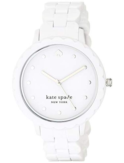 Kate Spade New York Women's Morningside Stainless Steel Scallop Topring Quartz Watch