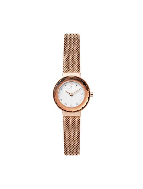 Skagen Women's Leonora Steel-Mesh Quartz Watch