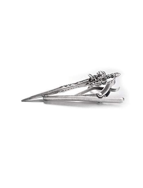 Yoursfs Personalised Tie Clips for Men Novelty Sword Tie Clip Tie Pin for Men's Tie