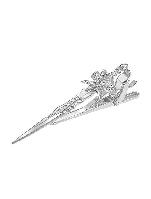 Yoursfs Personalised Tie Clips for Men Novelty Sword Tie Clip Tie Pin for Men's Tie