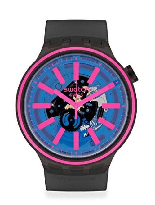 Swatch BIG BOLD Swiss Quartz Silicone Strap