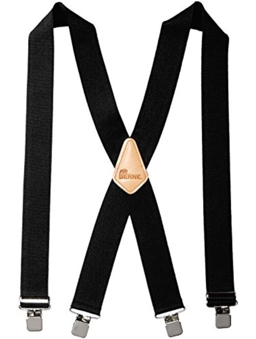 Berne Workwear Men's Embossed Back Elastic Suspenders