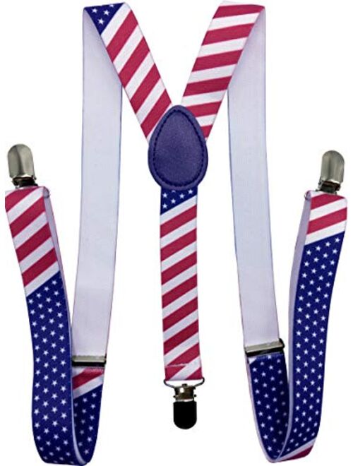 Consumable Depot Solid Color Suspenders Y-Back | Adjustable and Elastic |