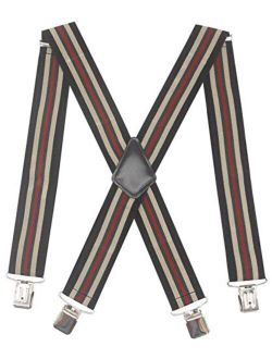 Mua MENDENG Adjustable Suspenders for Men Bronze Metal Clips Braces with  Leather trên  Mỹ chính hãng 2024