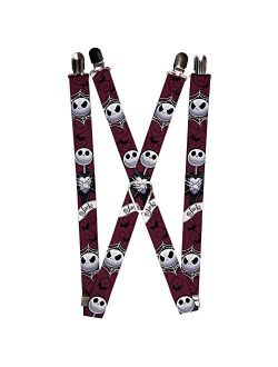 Buckle-Down Suspenders-Nightmare Before Christmas Jack Face/Corpse 2