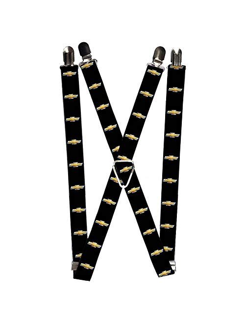 Buckle-Down Men's Suspender-Chevy, 3.5" x 2.5"