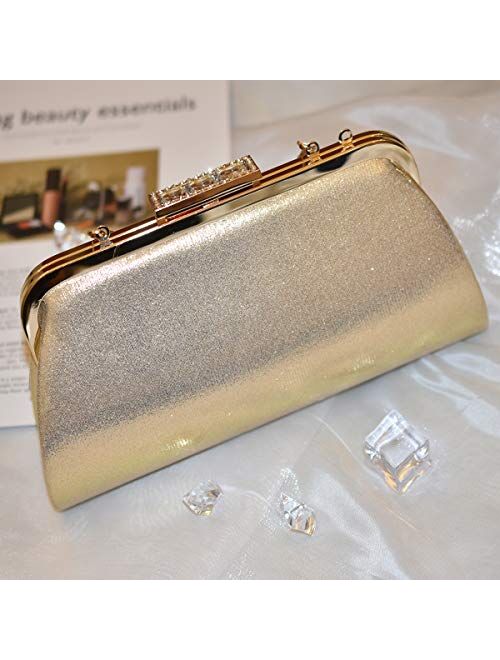 Evening Clutch Bag for women, Glitter Rhinestone Evening Bags Handbags Wedding Banquet Clutch Purse