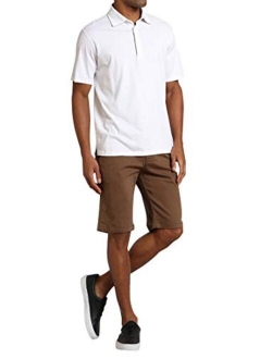 Men's Mike Mid-Rise Twill Shorts