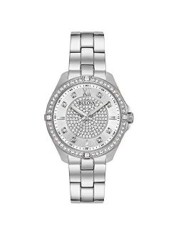 Women's 96L236 Analog Display Quartz Silver Watch