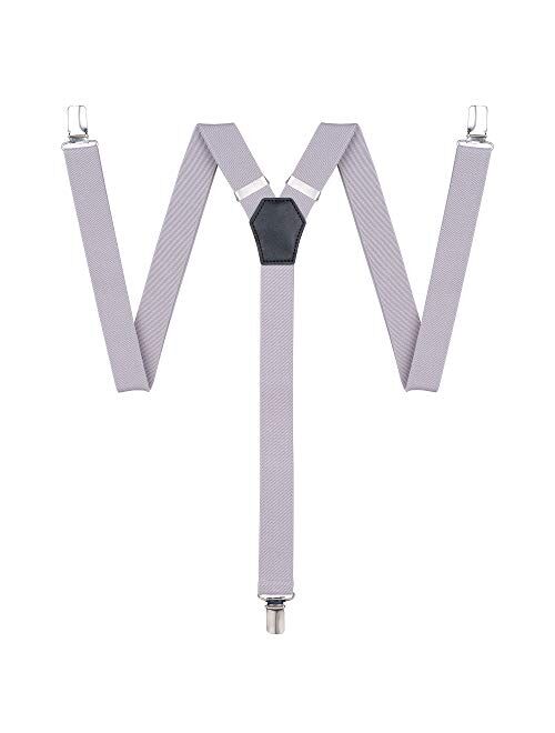 Suspenders for Men | Y Back Elastic Suspender Braces