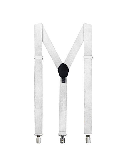 Mens Suspenders For Men With Clips Y Back Design Pant Clip Style Tuxedo Braces