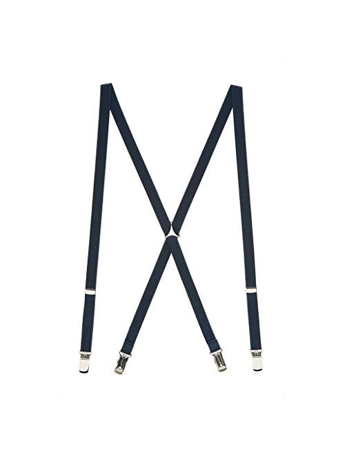 SuspenderStore Men's Thin Suspenders - 3/4 Inch Wide Matte Finish