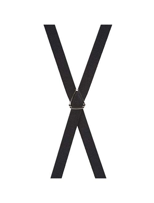 SuspenderStore Men's Skinny Suspenders for Adults - 1/2 Inch Wide, Clip