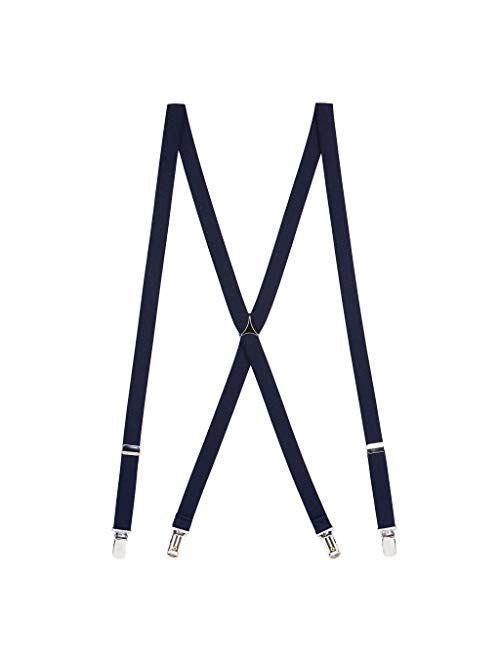 SuspenderStore Men's Skinny Suspenders for Adults - 1/2 Inch Wide, Clip