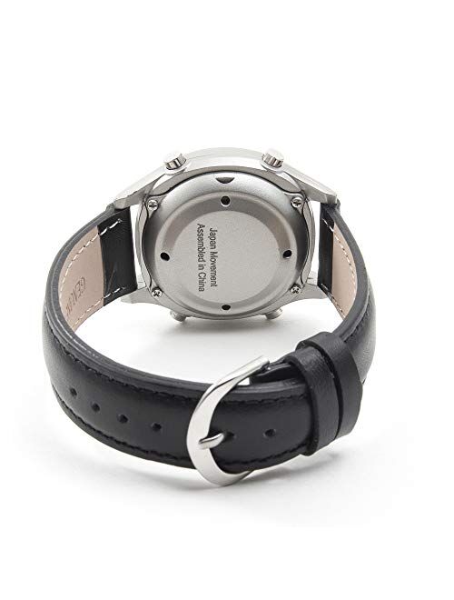 Atomic Talking Watch - Sets Itself with a Touch of a Button! Unisex Watch w/Alarm Speaks Time, Day, Date & Year. Great for The Blind, Elderly or Visually impaired - 8421