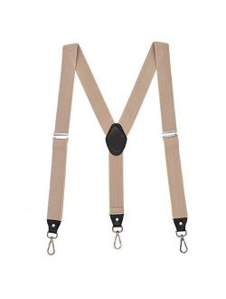 Suspenders for Men Adjustable Mens Suspenders with Hooks Heavy Duty Big and Tall Braces Groomsmen