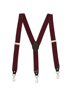 Suspenders for Men Adjustable Mens Suspenders with Hooks Heavy Duty Big and Tall Braces Groomsmen