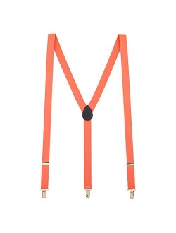 SuspenderStore Men's Y-Back Fresh Hues Suspenders - 1 Inch Wide Clip