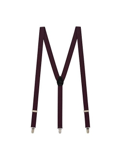 SuspenderStore Men's Y-Back Fresh Hues Suspenders - 1 Inch Wide Clip