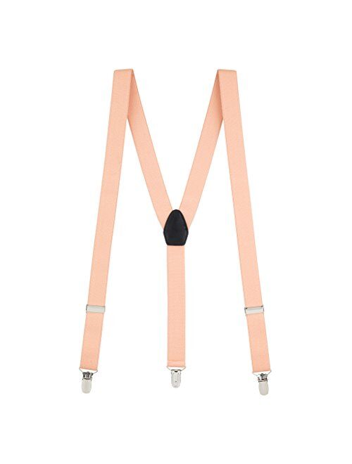 SuspenderStore Men's Y-Back Fresh Hues Suspenders - 1 Inch Wide Clip