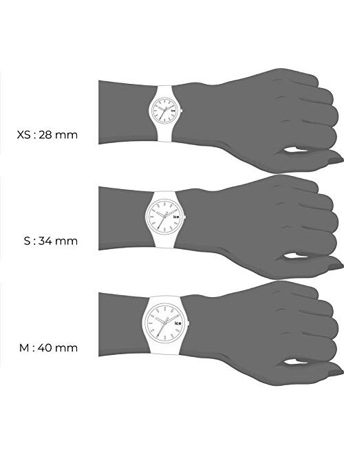 Ice-Watch - ICE lo White Gold - Women's Wristwatch with Silicon Strap - 013432 (Medium)