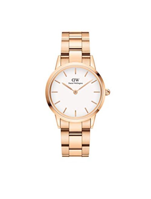 Daniel Wellington Iconic Link Watch, Rose Gold or Silver Link Bracelet