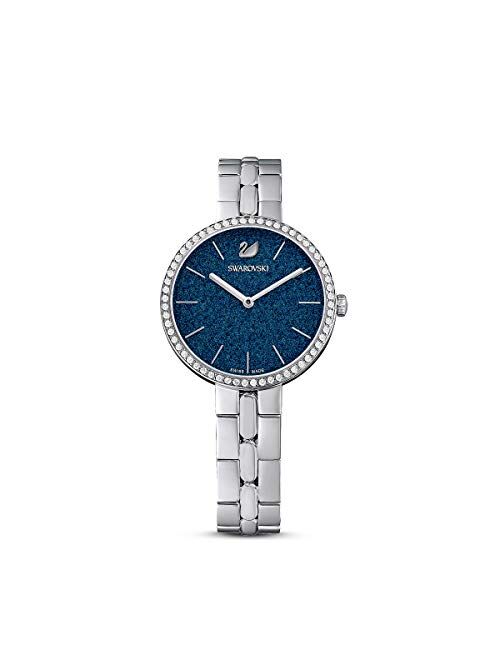 SWAROVSKI Women's Cosmopolitan Watch Collection, Metal Bracelet, Stainless Steel Band