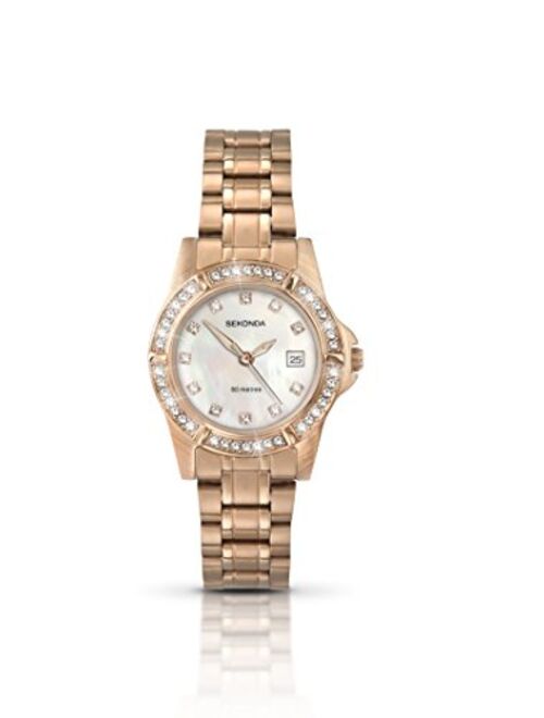 Sekonda Ladies Stone Set Dress Watch