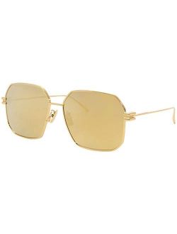 Sunglasses Bottega Veneta BV 1047 S- 003 Gold