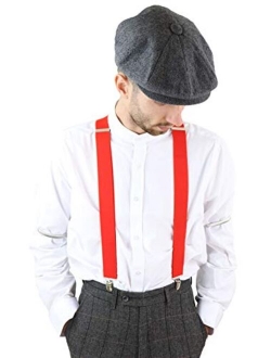 TruClothing.com Mens Classic Vintage Retro Trouser Braces Suspenders 1920s Gatsby