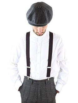 TruClothing.com Mens Classic Vintage Retro Trouser Braces Suspenders 1920s Gatsby